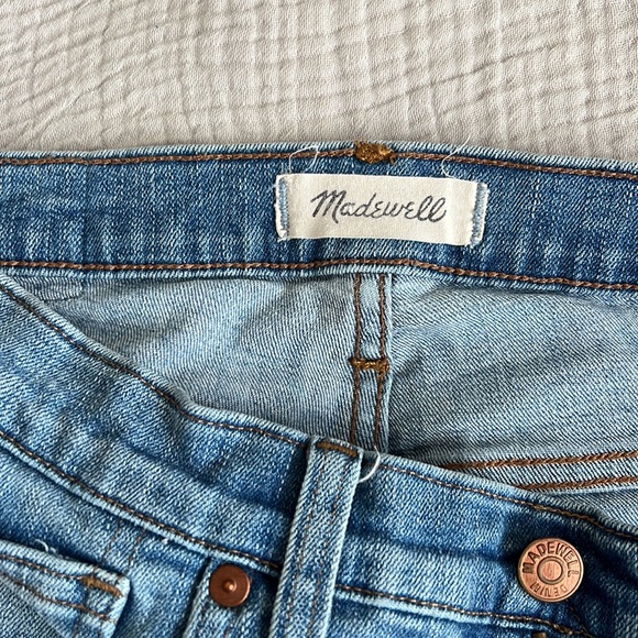 Madewell 9" High-Rise Skinny Jeans: Destructed-Hem Edition - Picture 2 of 8